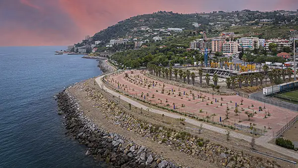 Green Park Sanremo è ora aperta: la nuova area sosta sul mare della Liguria